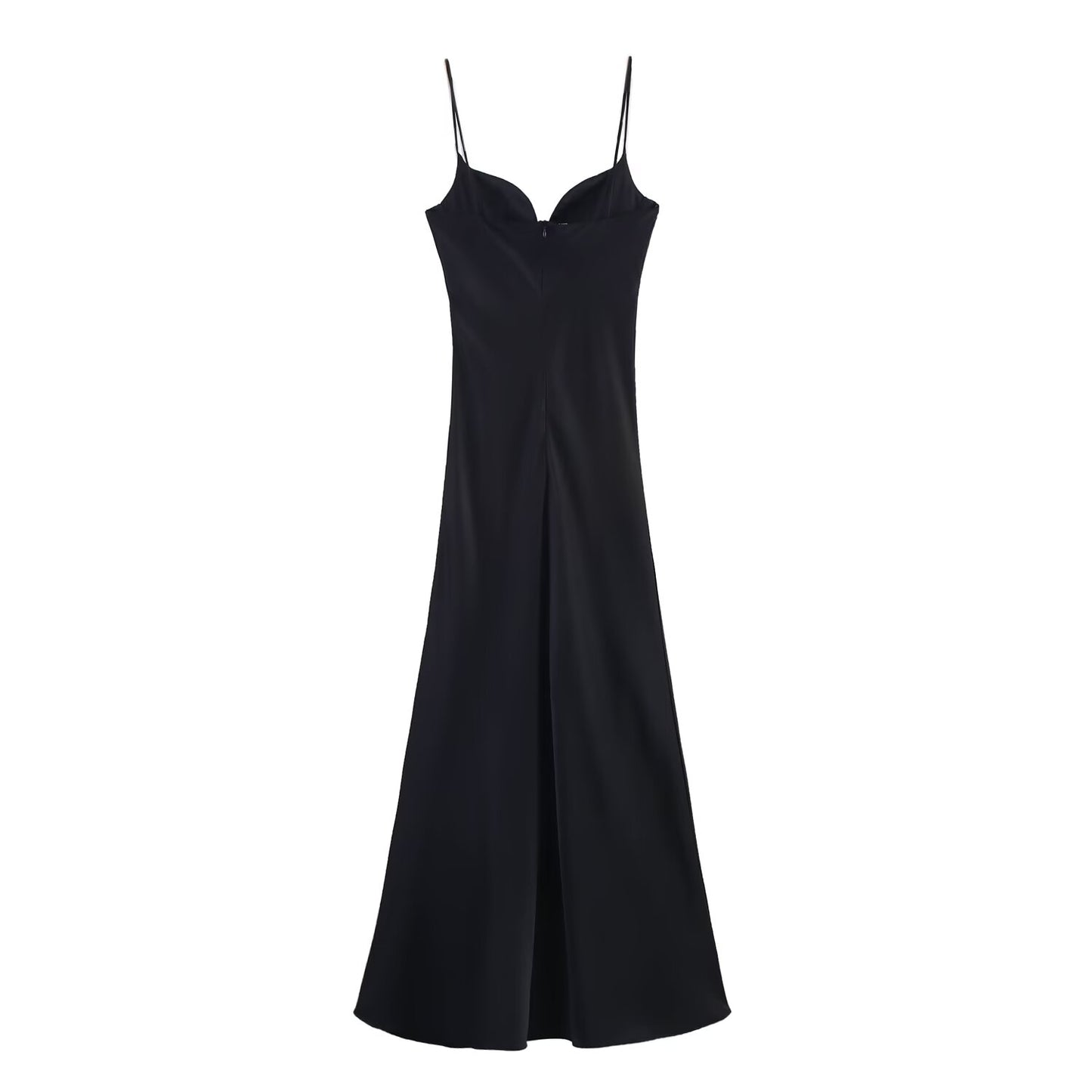 Women Clothing Silk Satin Texture Dress